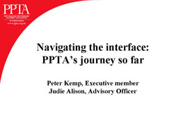 Navigating the interface: PPTA’s journey so far